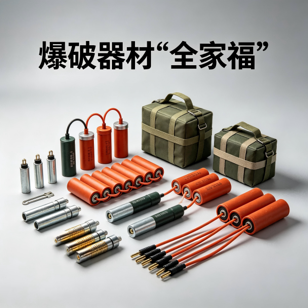 爆破器材“全家福”:从单兵装备到专业系统的完整图谱