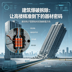 建筑爆破拆除:让高楼“温柔”倒下的器材密码