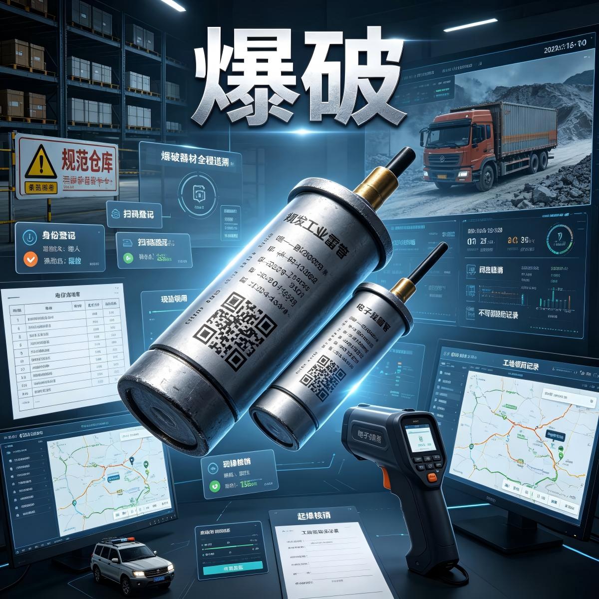 一发雷管的“数字档案”：爆破器材如何做到全程可追溯？